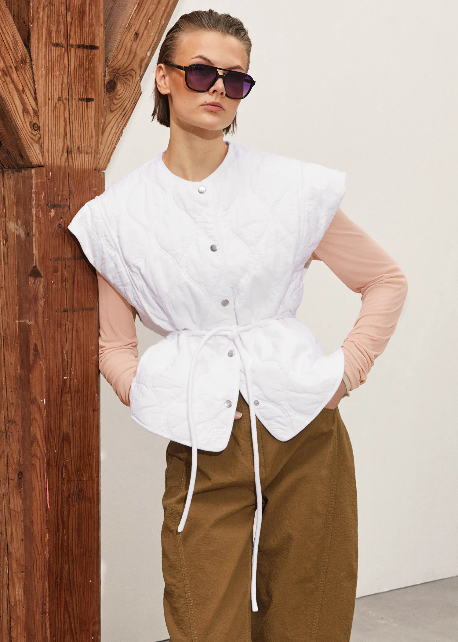 & Other Stories Quilted Gilet, £95