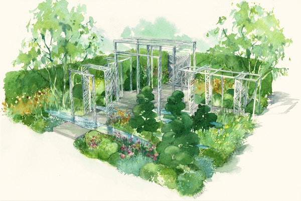 Press-The Boodles National Gallery Garden, Sanctuary Garden, Designed By Catherine MacDonald