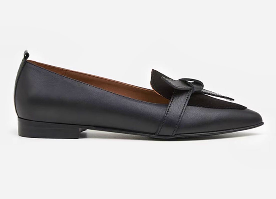 Flattered Ally Leather Loafers, £199