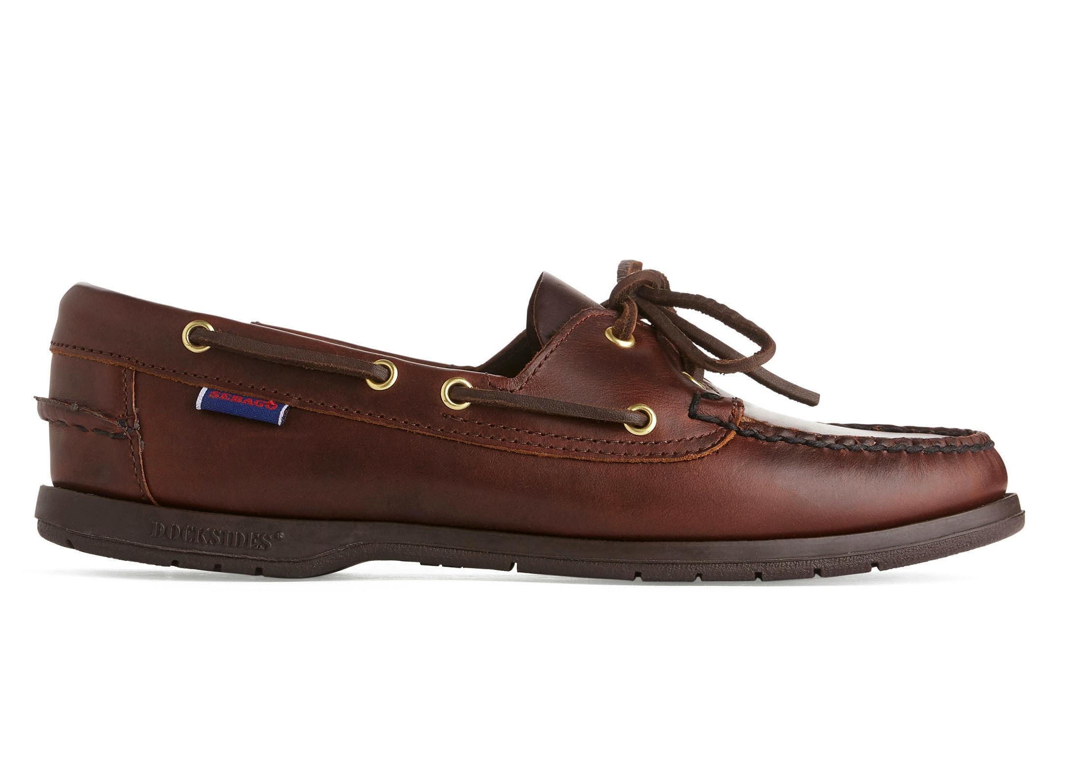 Arket Sebago Victory Waxy Boat Shoes, £160