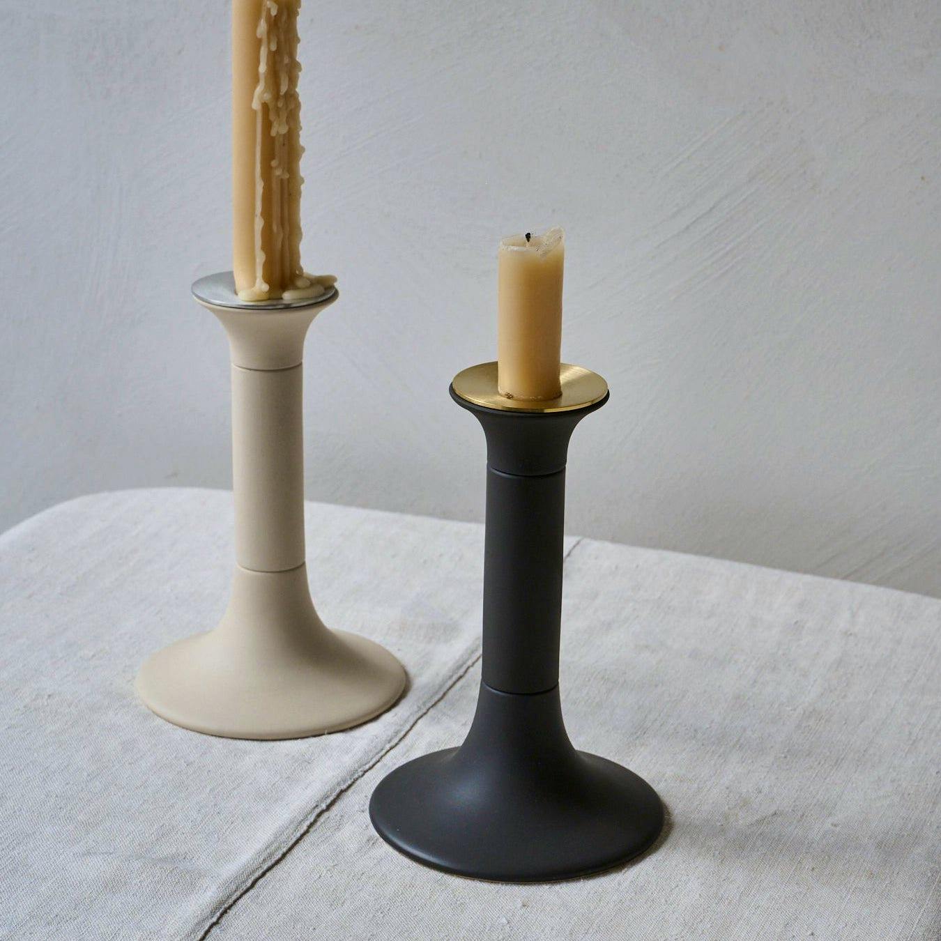 Freight HHG Chinaware Candlesticks With A Cast Holder, £75
