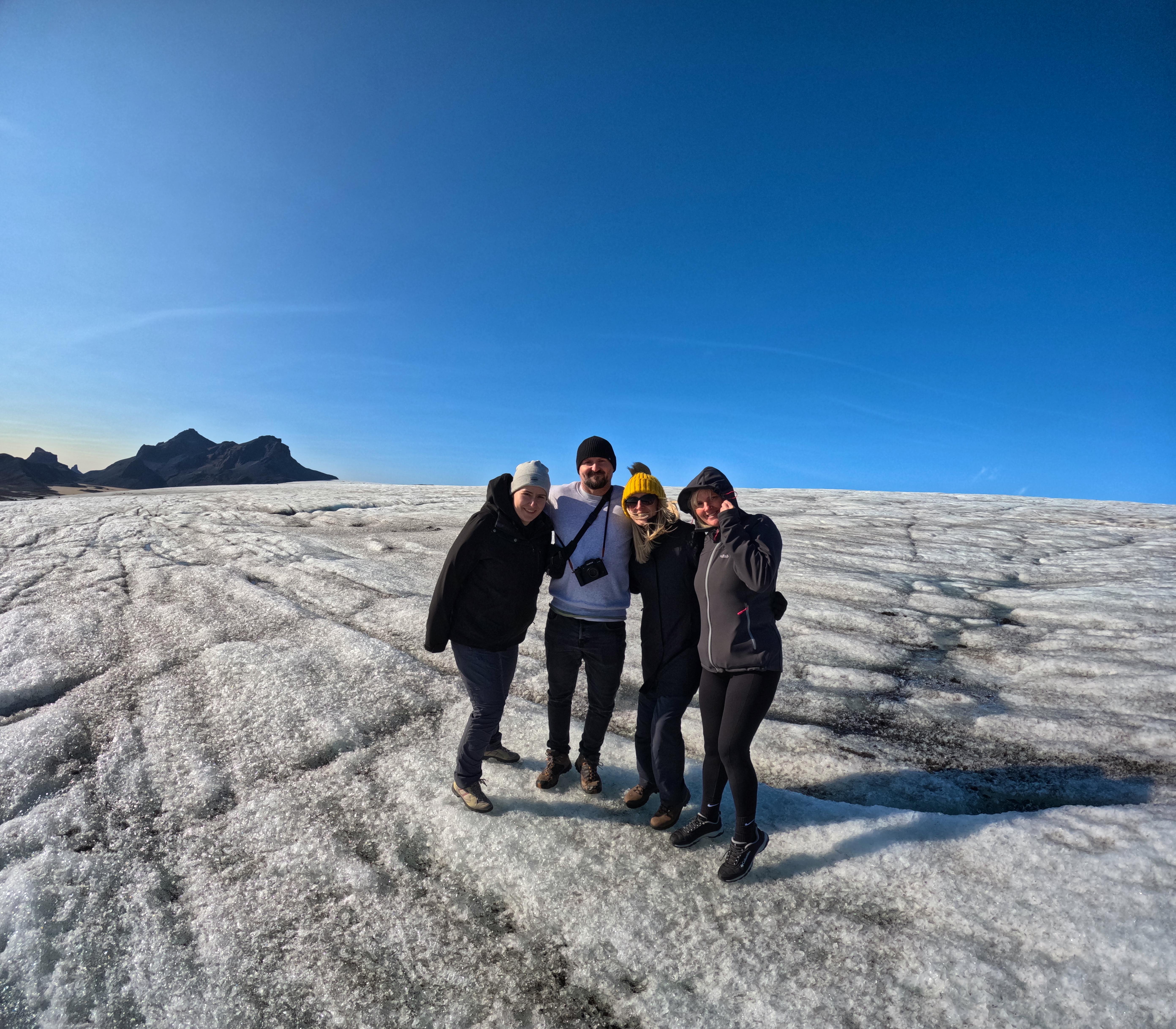 Regent Holidays - Team On Glacier On Superjeep Tour