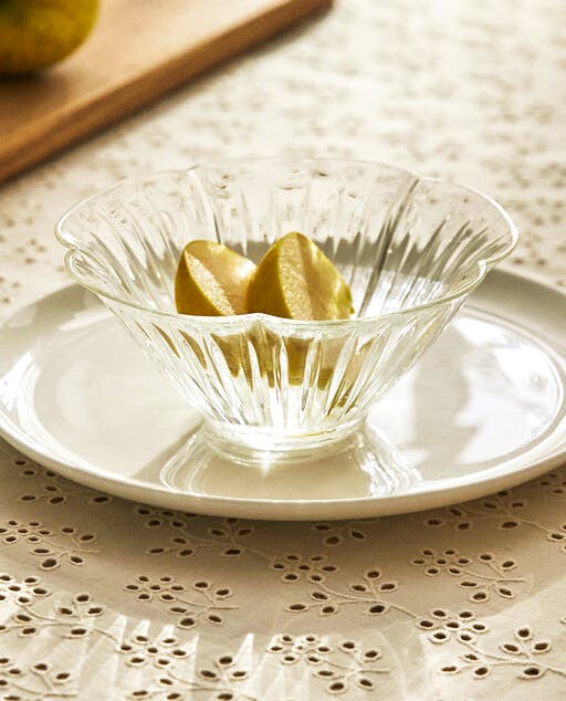 Zara Home Flower Borosilicate Bowl, £7.99