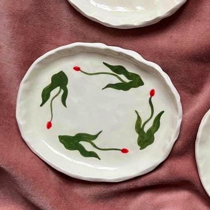 Ruth Wilde Tulips Soap Dish, £28