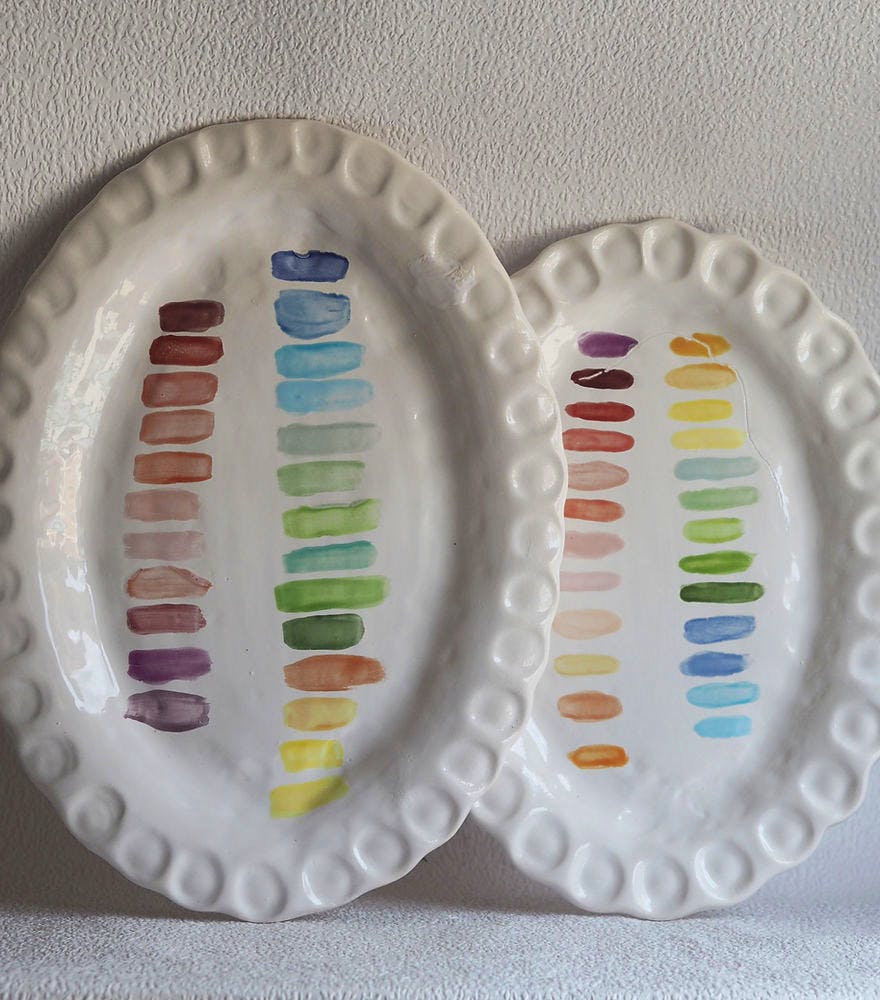 Marigold & Lettice Paint Palette Platter, £50