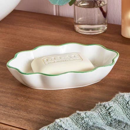 Dunelm Heart And Soul Scalloped Soap Dish, £4