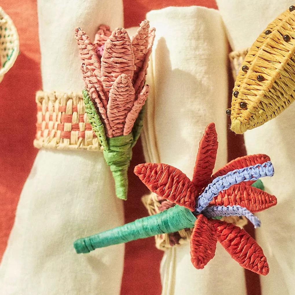 Anthropologie Ababa I Napkin Rings, Set Of 2, £18