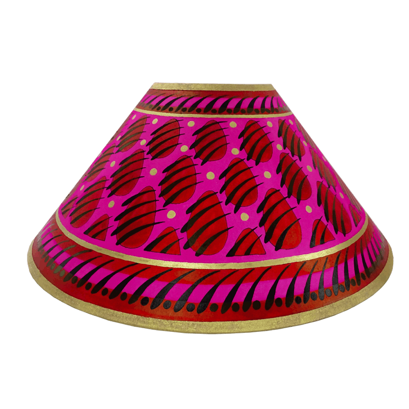 Cressida Bell Paw Print Lampshade, £140