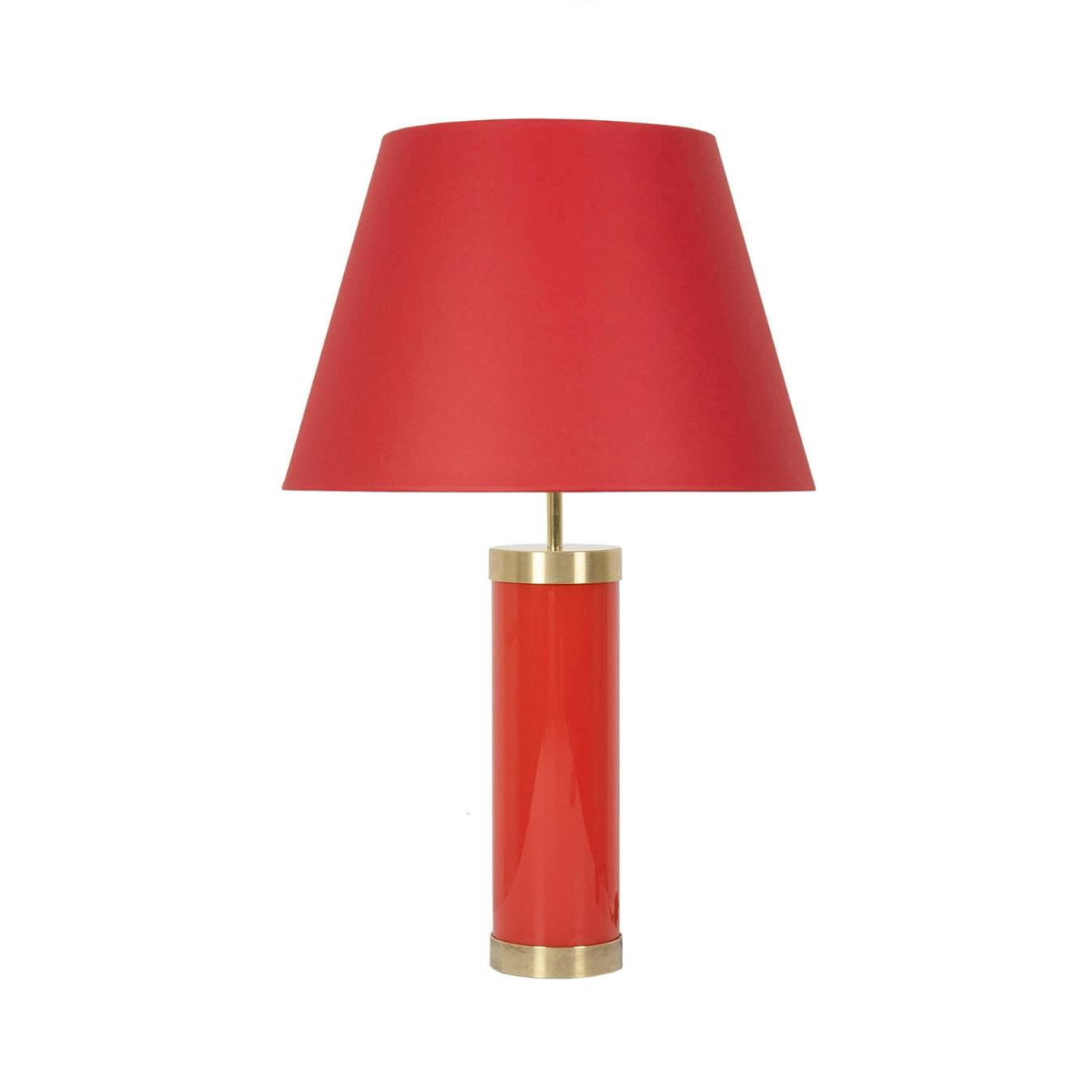 Pentreath & Hall Glass & Brass Lamp, £560