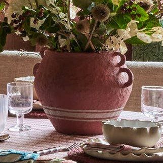 Birdie Fortescue Cotton Mache Vase Large, £55