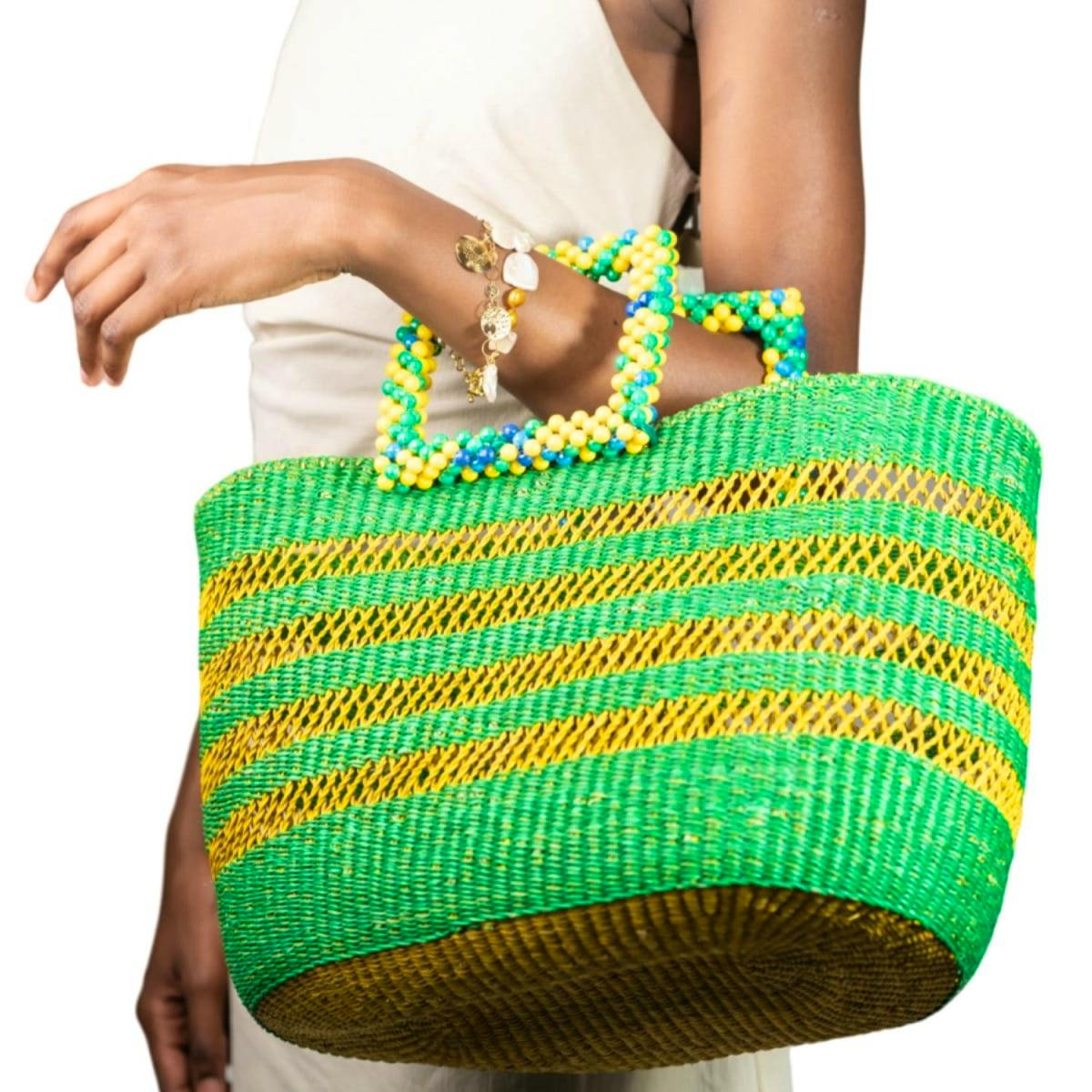Ortus Ayann Straw Basket Bag, £85