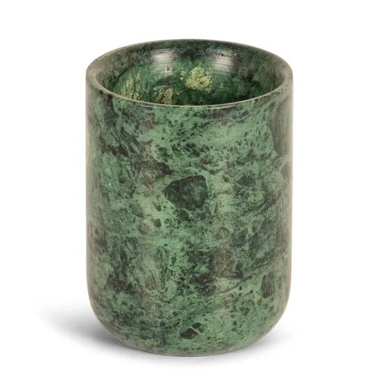 Stoned Green Marble Toothbrush Holder, £20
