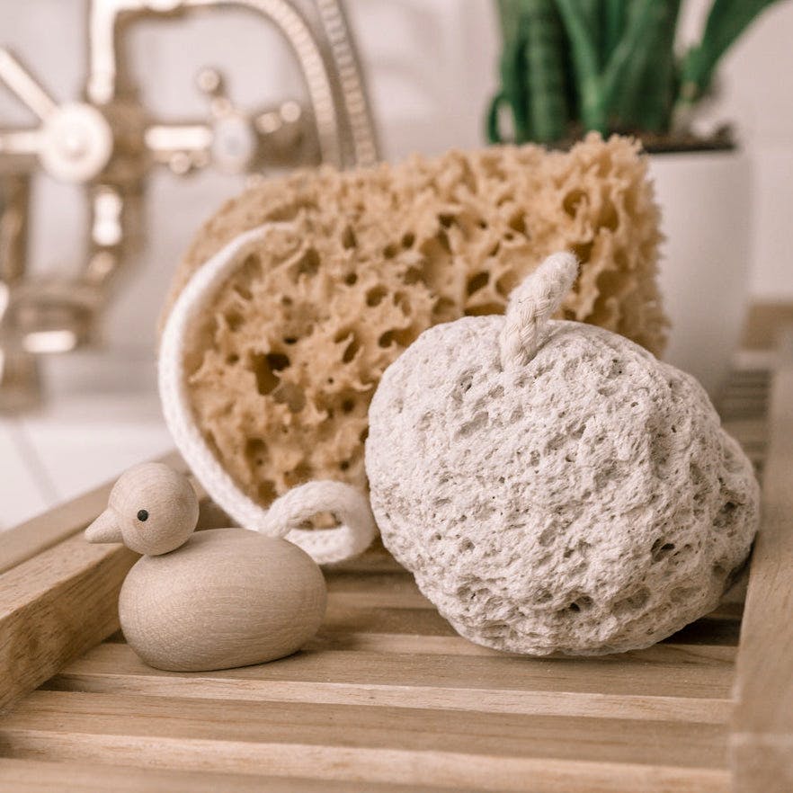 Oxford Brush Company Natural Bath Sponge On A Duck, £24.95