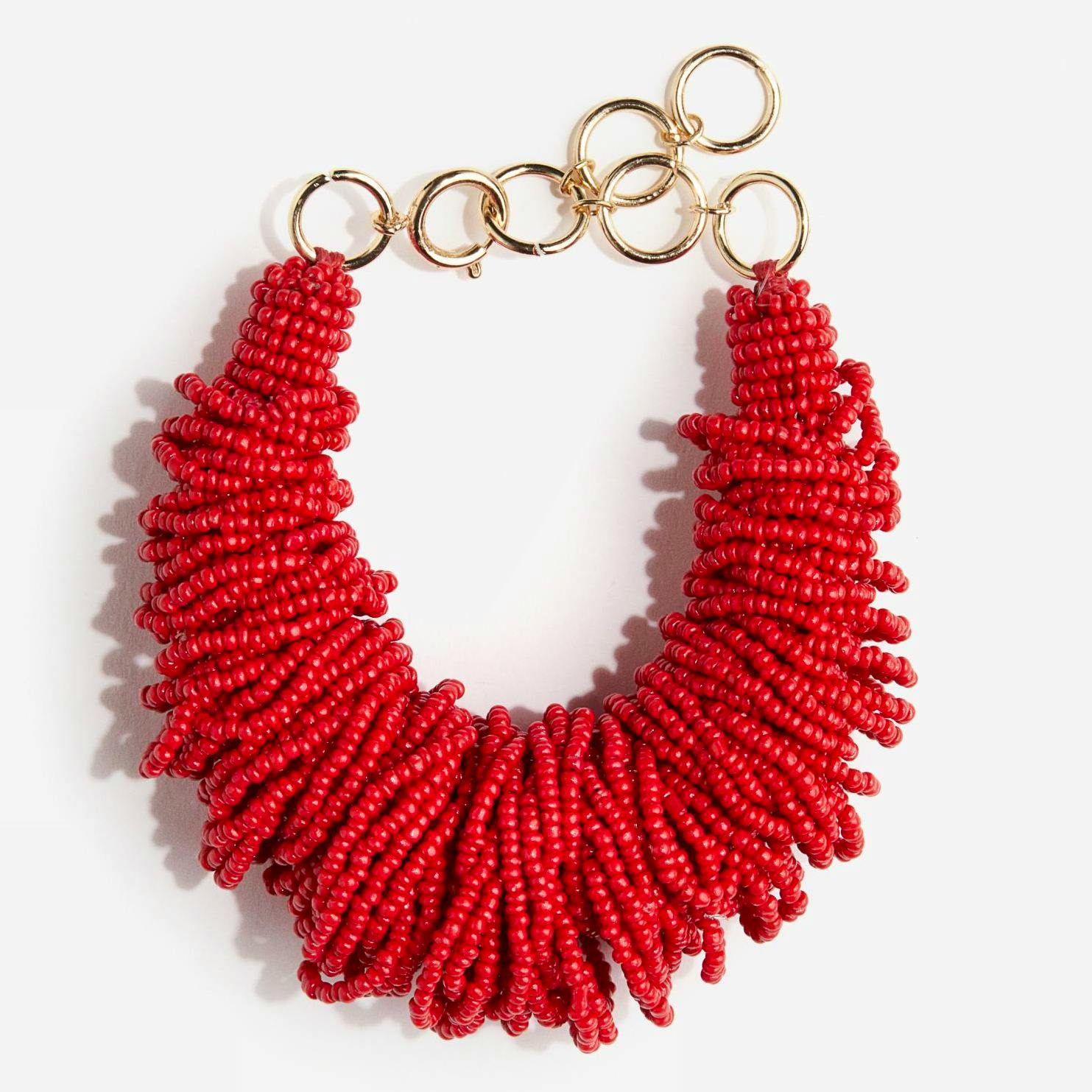 H&M Glass-Bead Statement Bracelet, £21.99