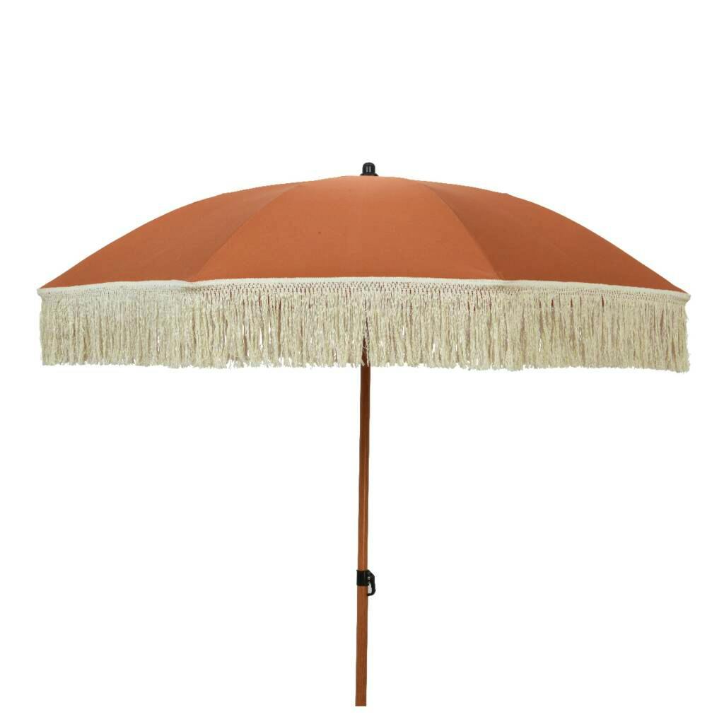 Not On The High Street Cotton Tassell Umbrella, £145