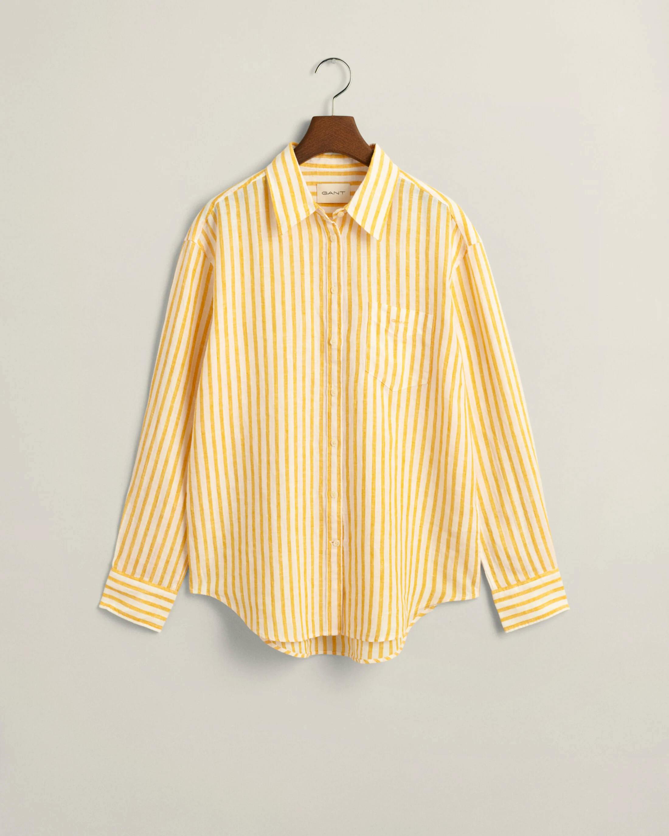 Gant Medal Yellow Shirt, NOW £75