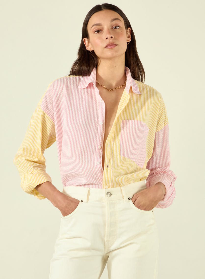 With Nothing Underneath The Weekend Seersucker, £95