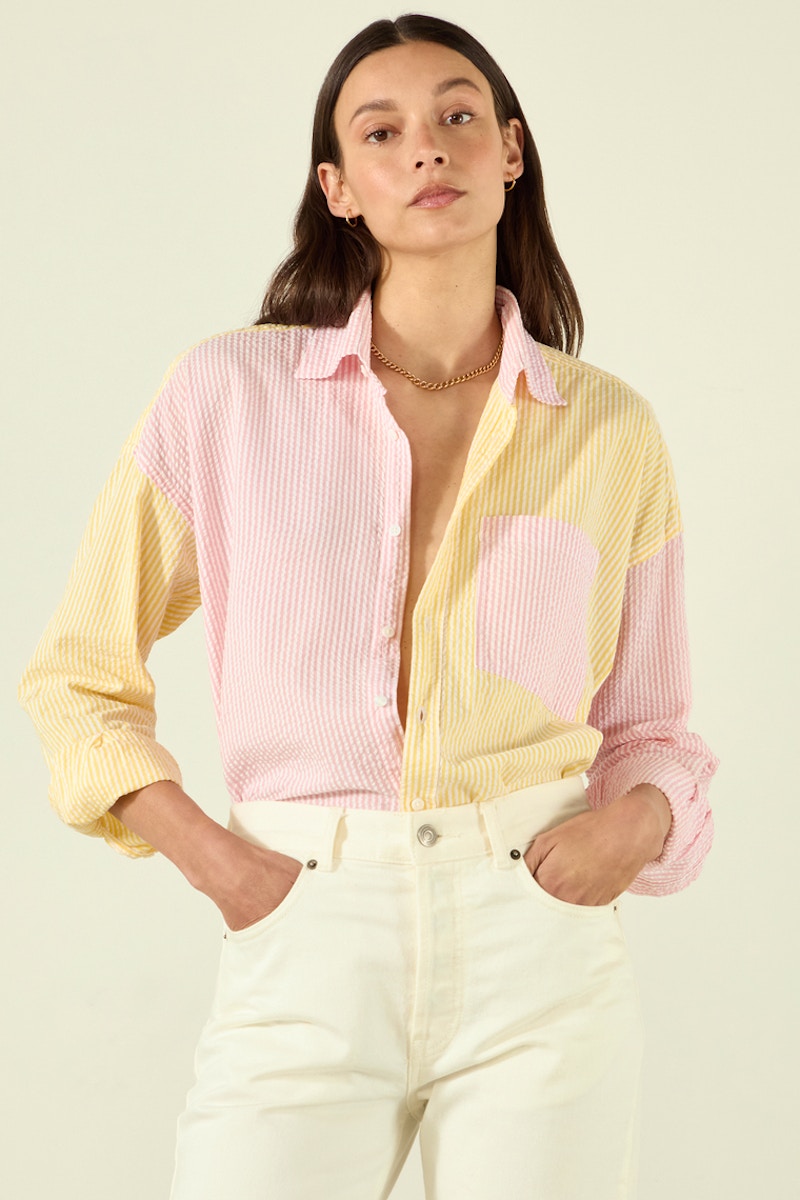 With Nothing Underneath The Weekend Seersucker, £95