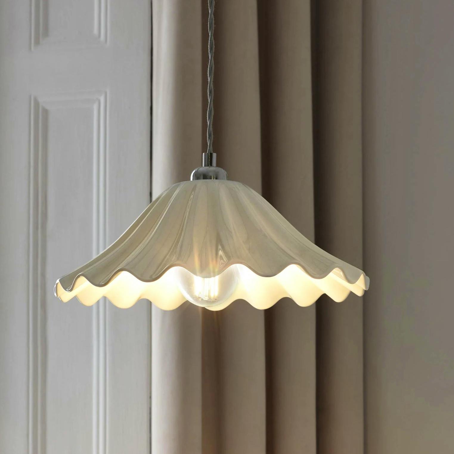 Next White Cheverny Easy Fit Lamp Shade, £65