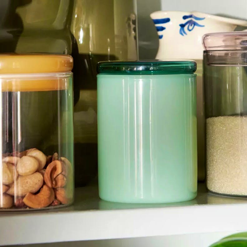 HAY Lidded Small Borosilicate Glass Jar, £45