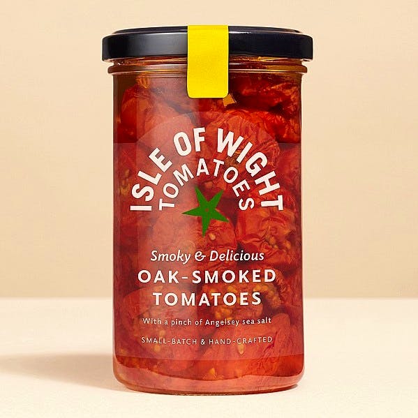 IOW Tomatoes Oak Smoked Tomatoes, £5.50
