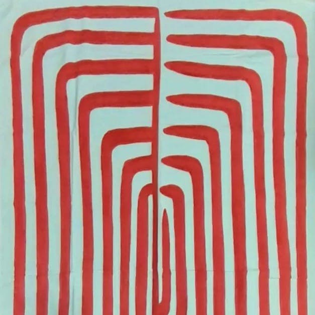 Les Ottomans Patterned Cotton Tablecloth, £153