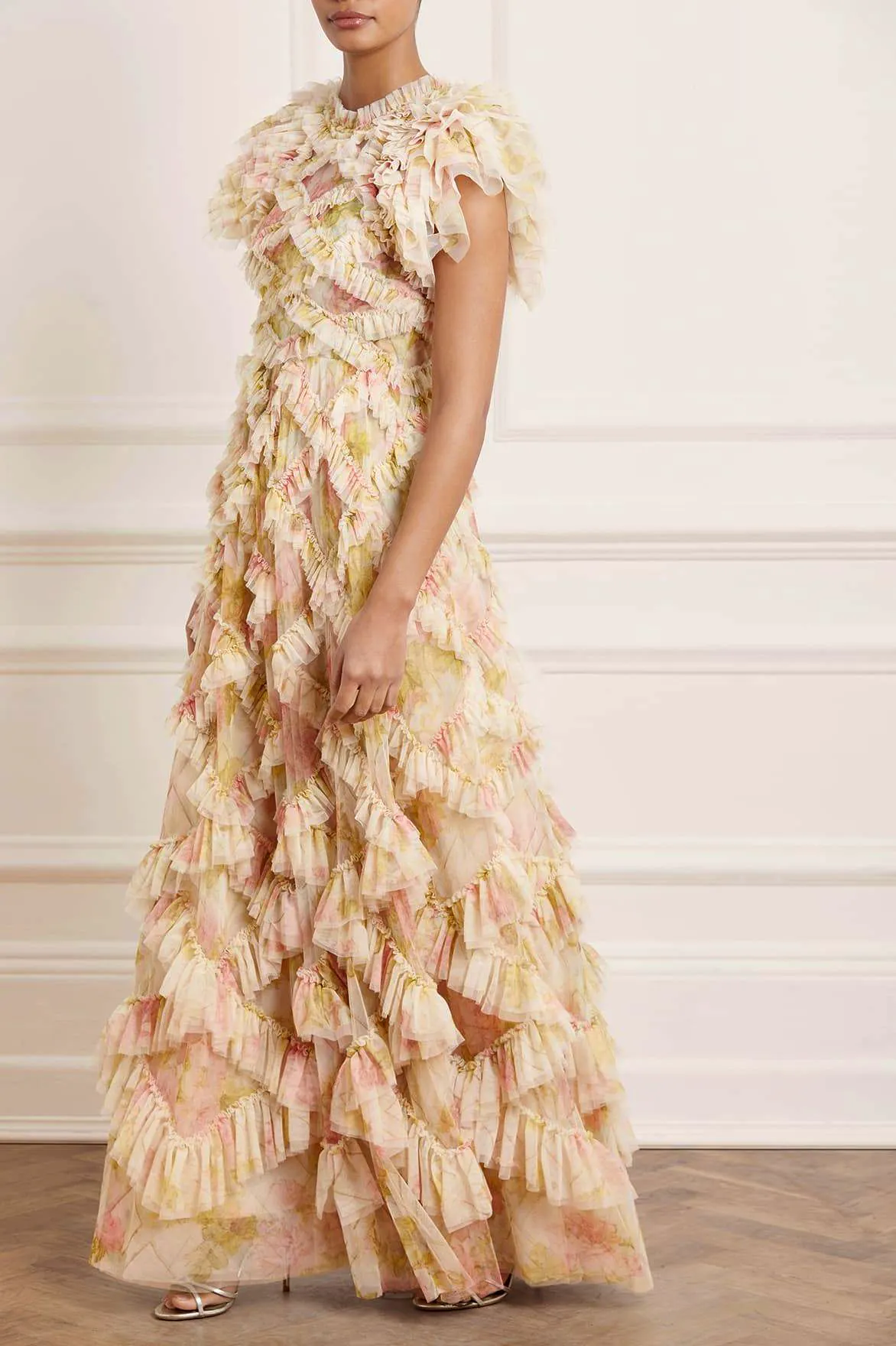 Needle & Thread Genevieve Rose Gown, £564