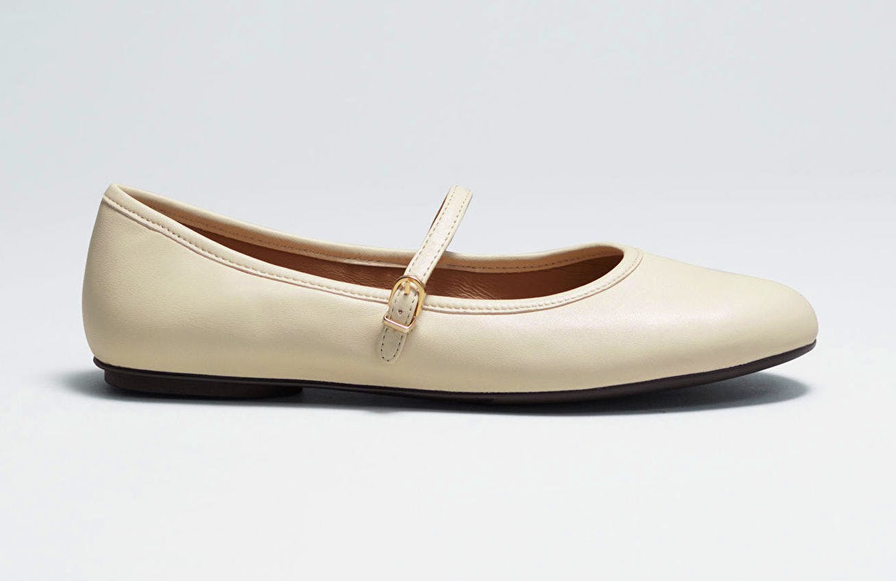 & Other Stories Mary Jane Leather Ballerina Flats, £129