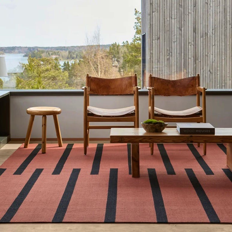 Nordic Knots Tiger Redblack, £295