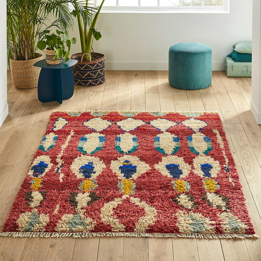 La Redoute Shiva Berber-Style Coloured Rug, £450