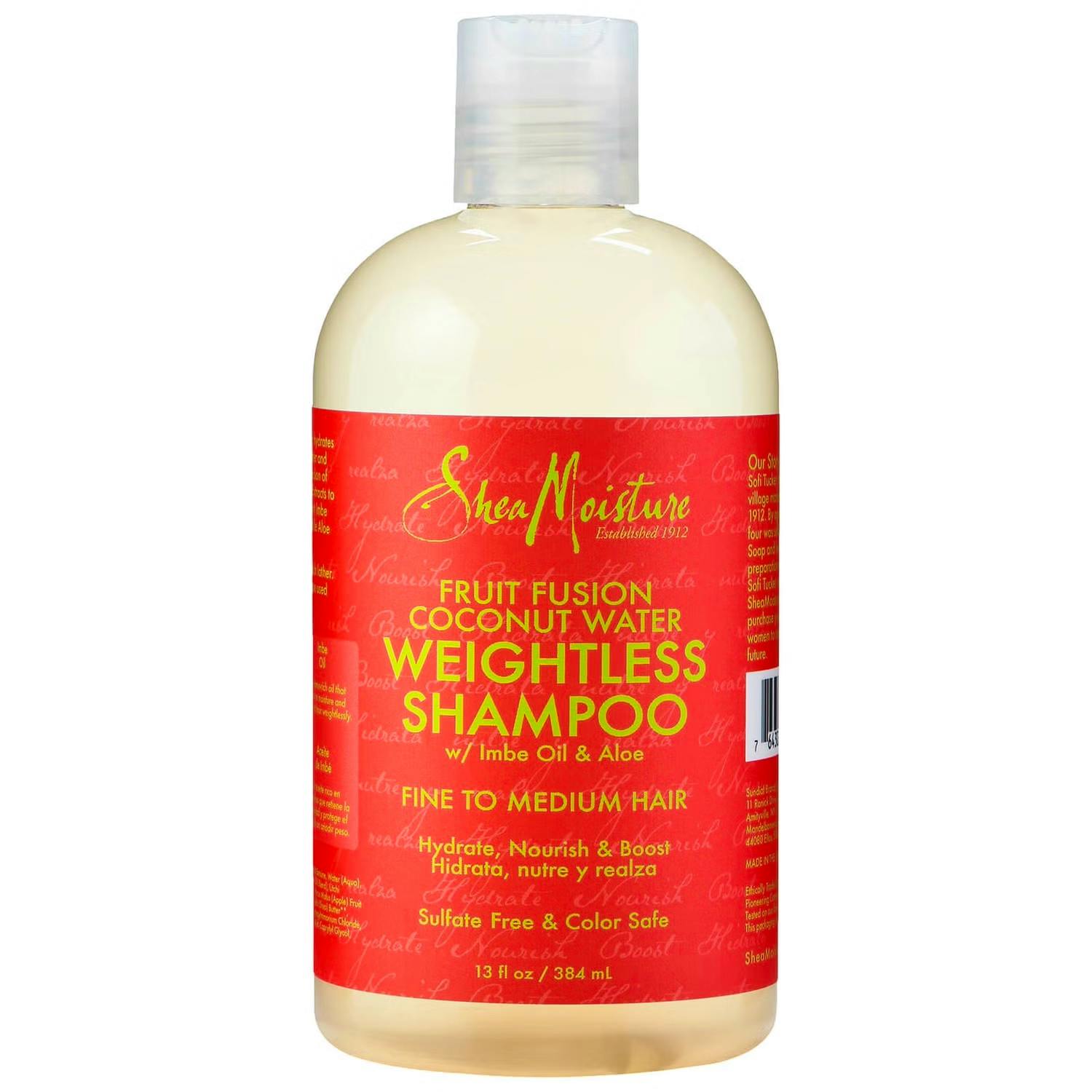 Shea Moisture Fruit Fusion Coconut Water Weightless Shampoo, £11