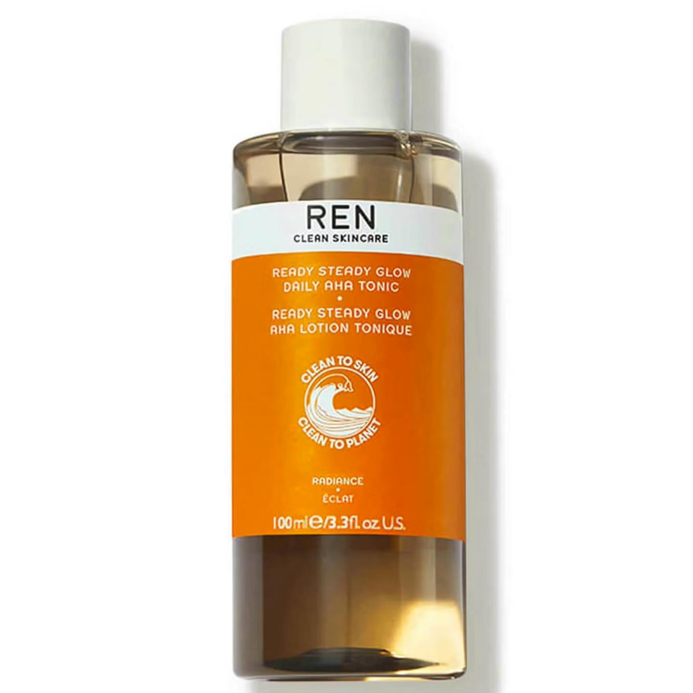 REN Ready Steady Glow Daily AHA Tonic, £16