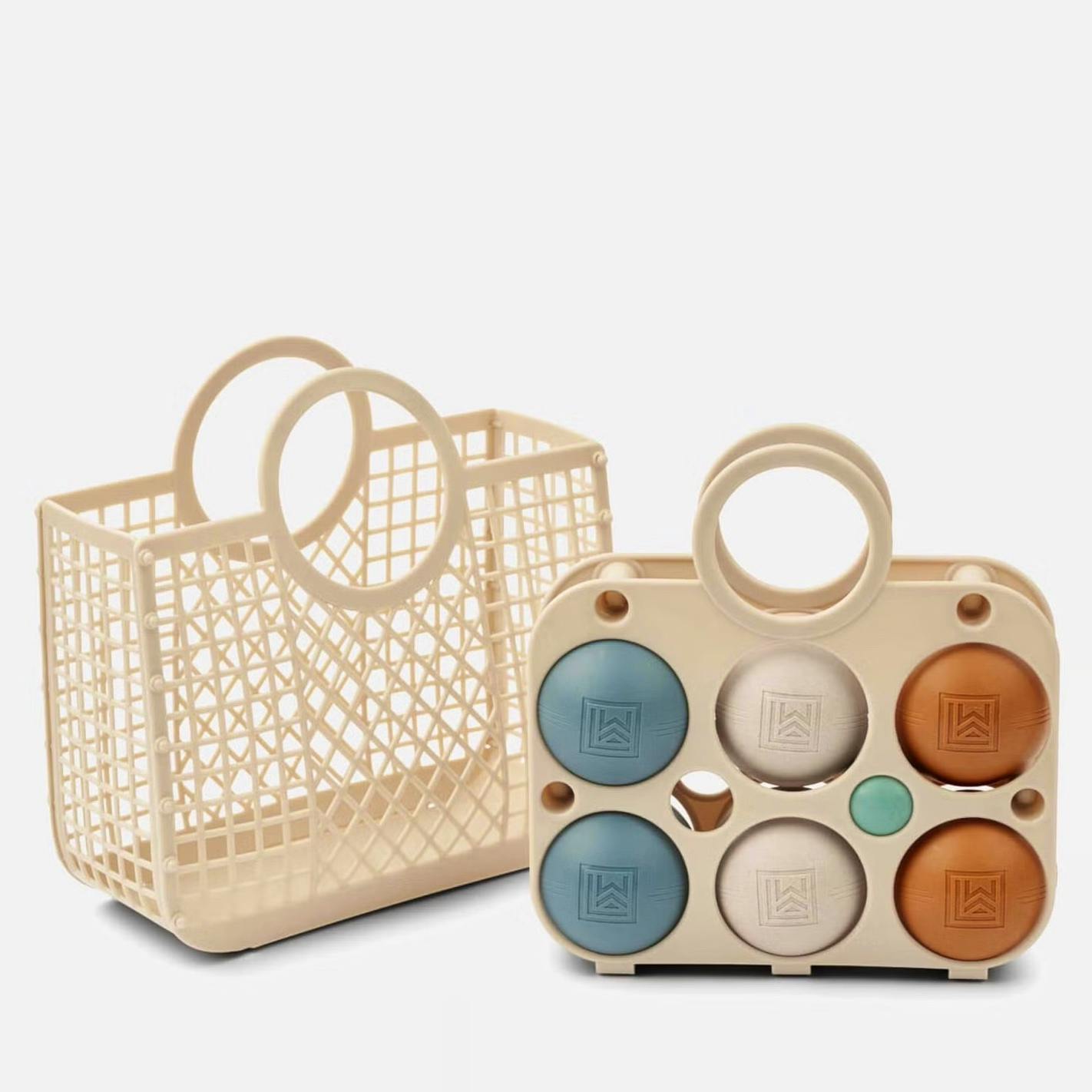 The Hut Emmett Pétanque Set - Mustard Multi Mix, £29