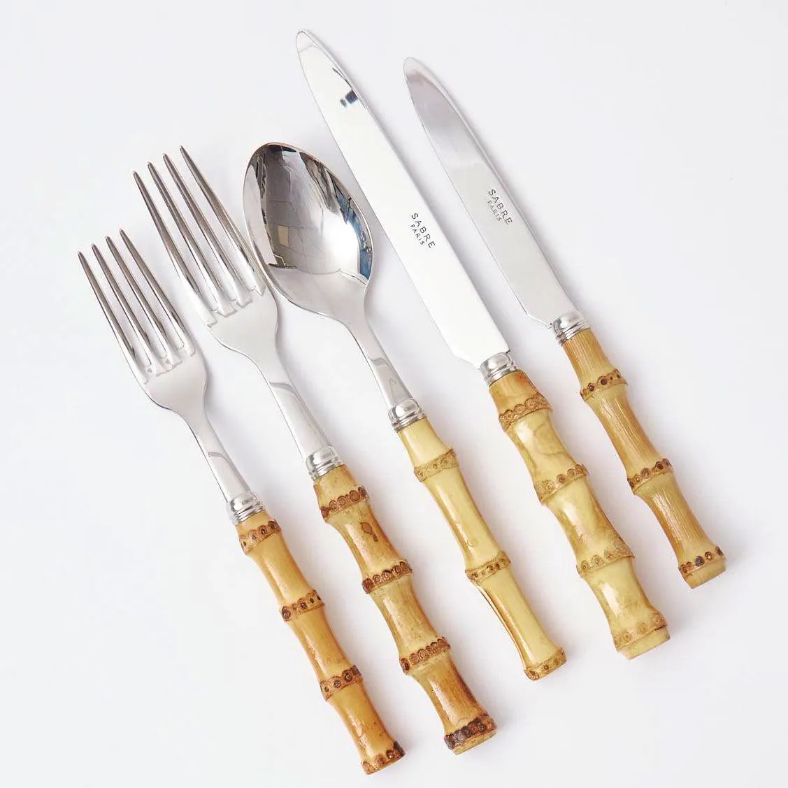 Mrs Alice Bamboo Cutlery Set, £92