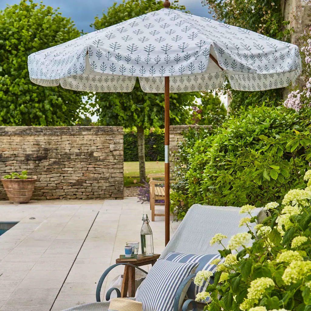 Weaver Green Fern Dove Grey Parasol, £325