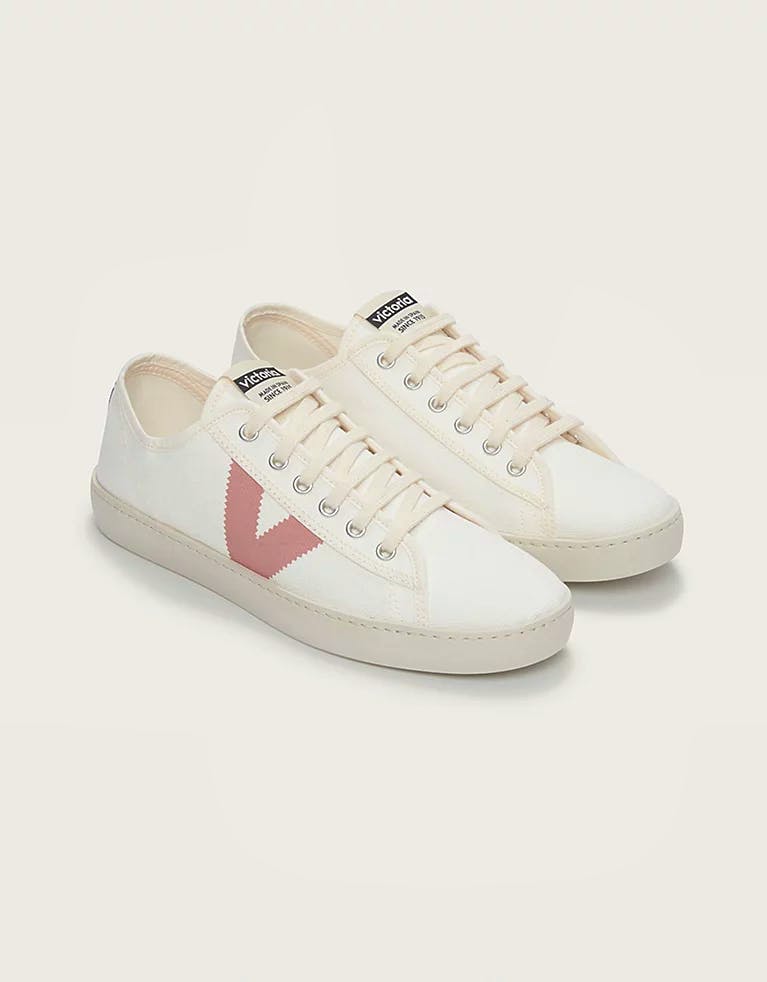 The White Company Victoria Canvas Berlin Trainers, £52.50 (Was £75)