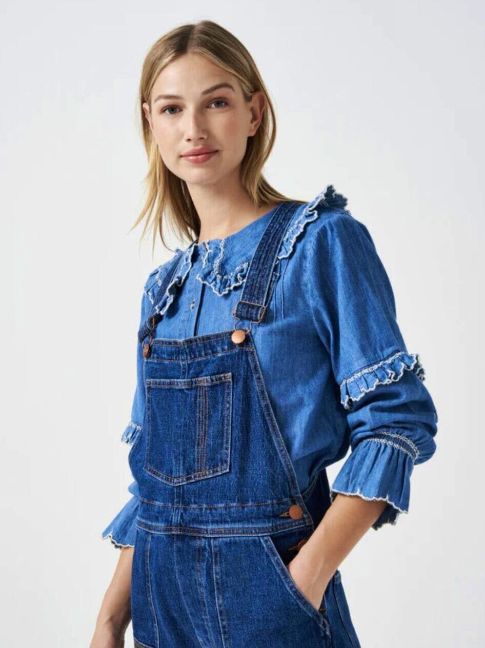 Bricks & Stitches Phoebe Blouse, £95