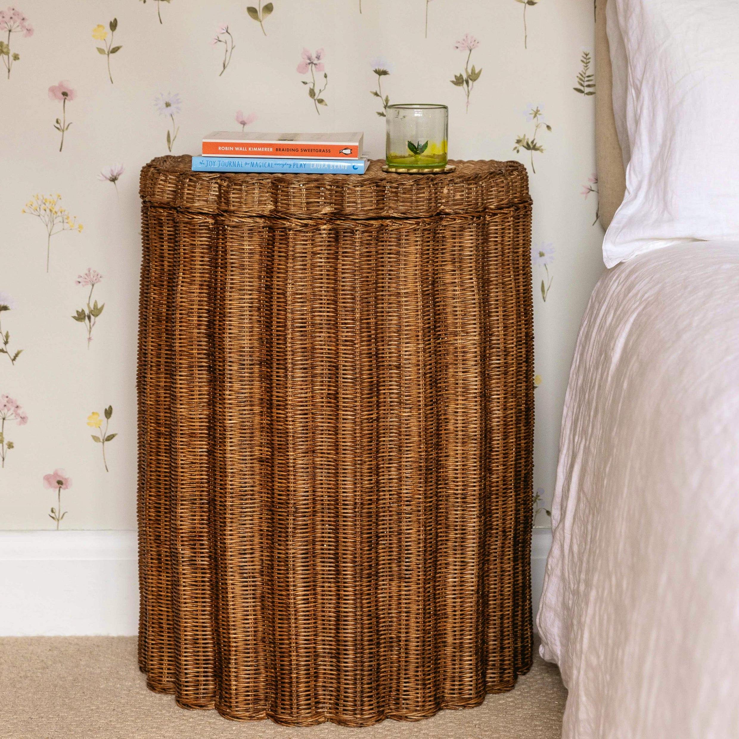 Maison Flaneur Shell Side Table / Laundry Basket, £490