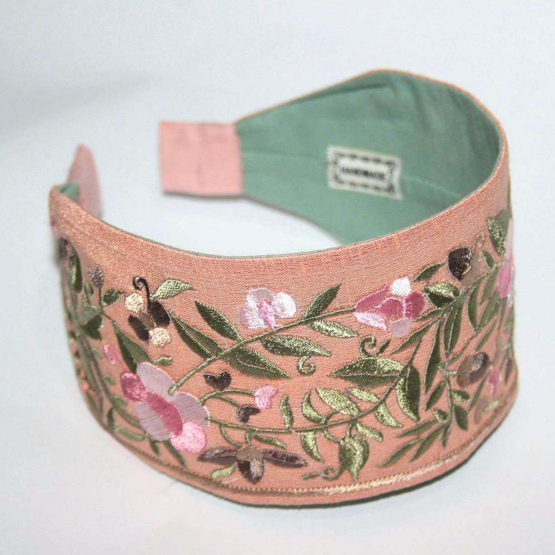 Etsy Embroidered Headband, £35.29