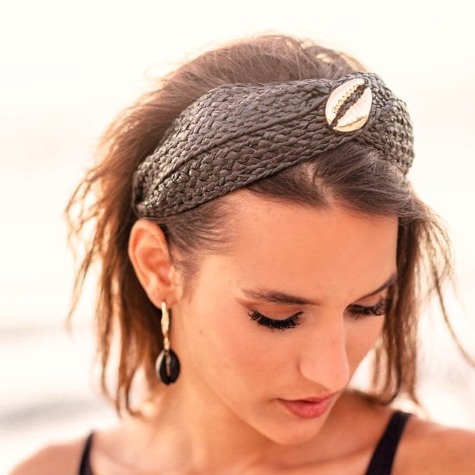 Adriana Pappas Designs Mega Shell Headband, £94