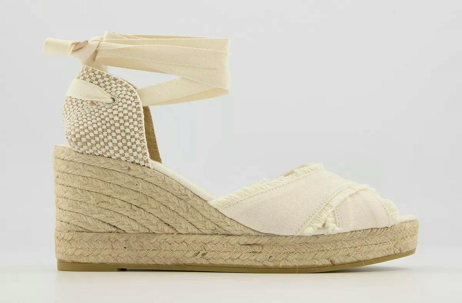 Gaimo For Office Astra Ankle Tie Wedges, £45 (Was £75)