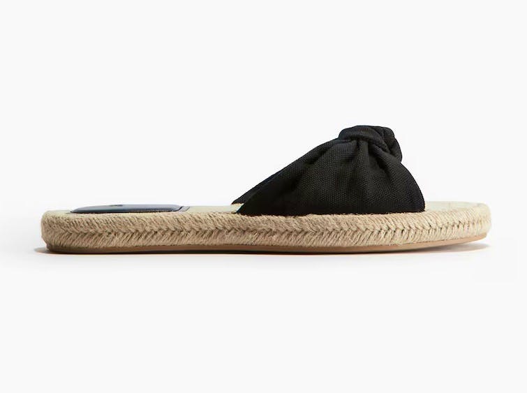 H&M Knot-Detail Espadrille Sandals, £12.99