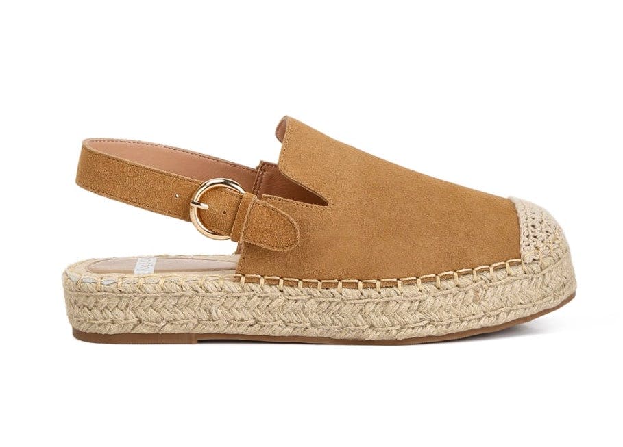 Rag & Co Affie Suede Slingback Strap Espadrilles, £67