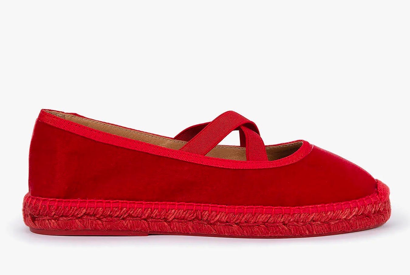 Penelope Chilvers Chico Velvet Espadrille, £129