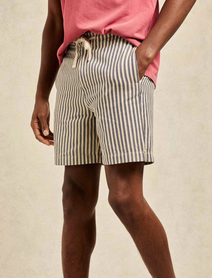 Beaufort & Blake Boxwood Ecru Stripe Shorts, £55.20 (Was £69)