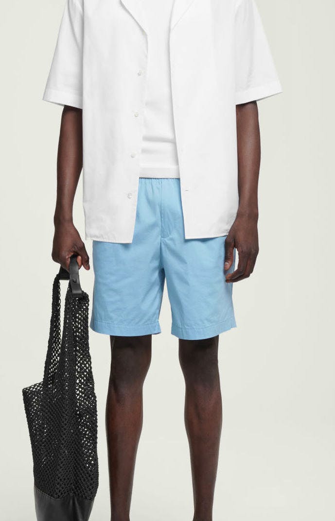 Cos Elasticated Cotton-Blend Shorts, £45