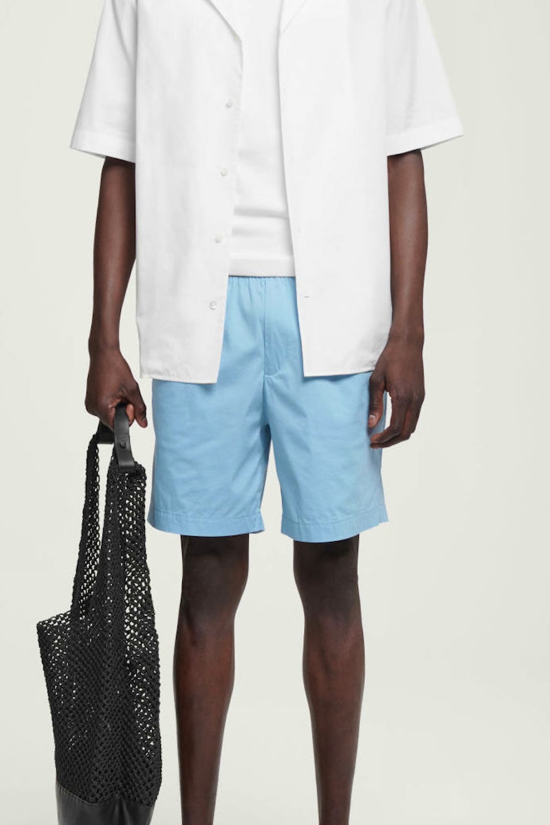 Cos Elasticated Cotton-Blend Shorts, £45