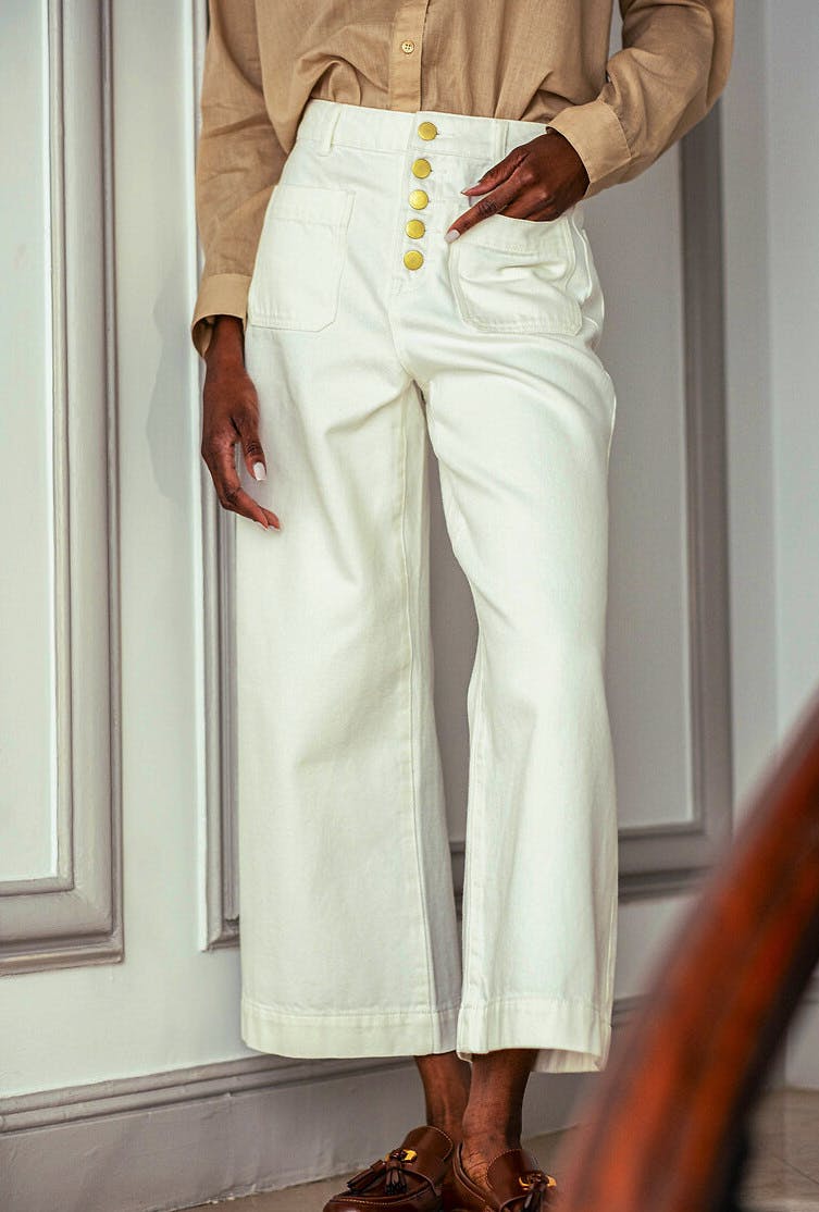 La Redoute Atlanta T C Ankle Grazer Jeans, £52.50 (Was £75)