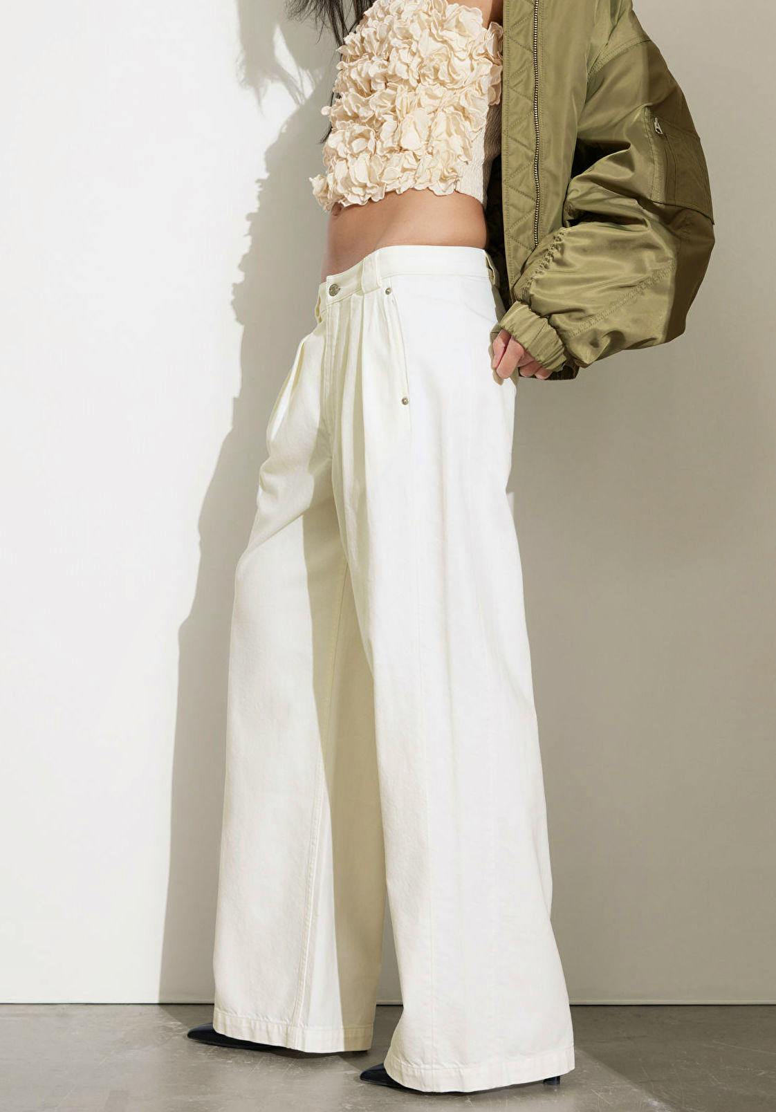 & Other Stories Relaxed Wide Jeans, £47 (Was £95)