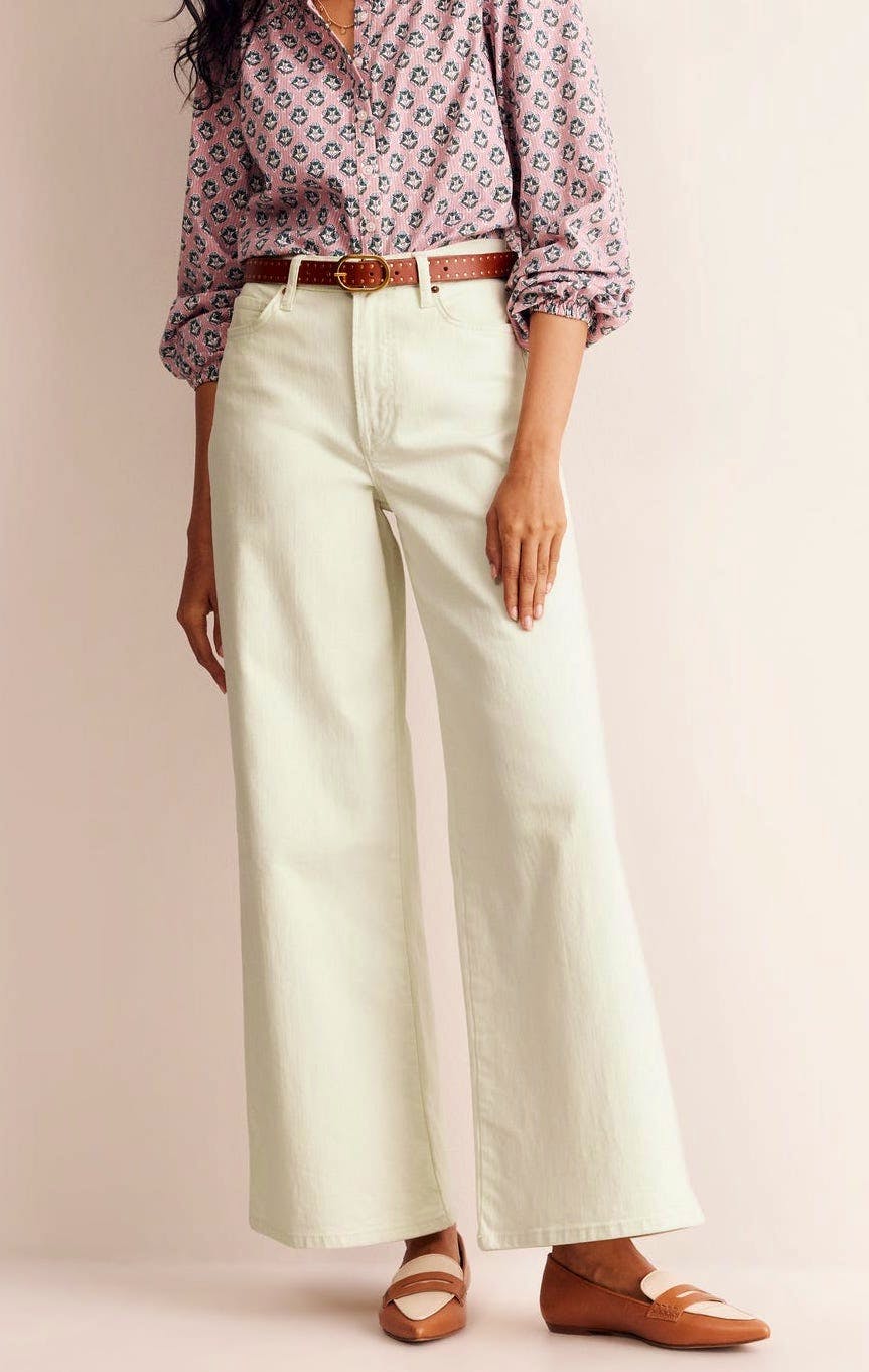 Boden High Rise Wide Leg Jeans, £98
